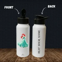 K K CROSI Your Name Written Stainless Steel Thermos Customized Water Bottle 750 ml Steel Bottle  (Pack of 1, Multicolor)