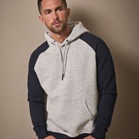 TJ5432 Tee Jays Men's Two-Tone Hooded Sweatshirt