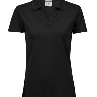 TJ1409 Tee Jays Women's Luxury Stretch V-Neck Polo (Var 01)