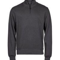 TJ5506 Tee Jays  Ribbed Interlock Half Zip (Var 02)