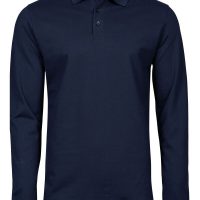 TJ1406 Tee Jays Men's Luxury L/S Stretch Polo (Var 01)