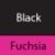 Black/Fuchia