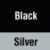 Black/Silver