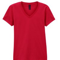 64V00L Gildan Softstyle? Ladies V-Neck Tee (Var 01)