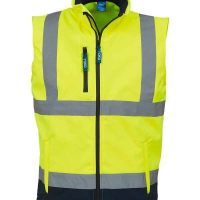 HV006 Yoko Hi-Vis Softshell Bodywarmer (Var 01)