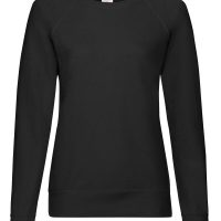 62146 Fruit Of The Loom Ladies' L/Weight Raglan Sweat (Var 01)