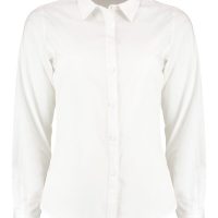 KK242 Kustom Kit Tailored Long Sleeve Poplin Shirt (Var 01)