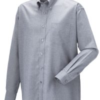 932M Russell Collection Men's L/Sleeve Oxford Shirt (Var 01)