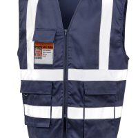 R477X WORK-GUARD by Result Heavy Duty Polycotton Security Vest (Var 01)