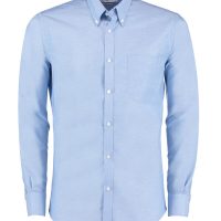 KK184 Kustom Kit Slim Fit L/Sleeve Workwear Oxford Shirt (Var 01)
