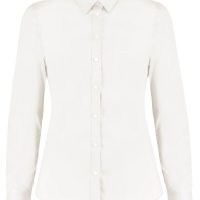 KK782 Kustom Kit Tailored Fit L/S Stretch Oxford Shirt (Var 01)