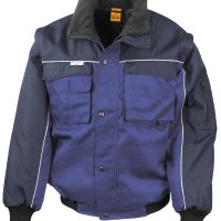 R71X WORK-GUARD by Result Zip Sleeve Heavy Duty Jacket (Var 01)