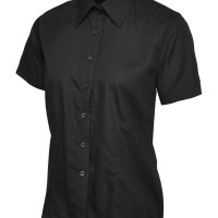 Ladies Poplin Half Sleeve Shirt