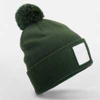 B338R Beechfield  Appliqu? Patch Pom Beanie (Var 02)