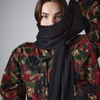 B424 Beechfield  Classic Waffle Knit Scarf