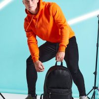 BG255 Bagbase Faux Leather Fashion Backpack