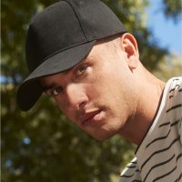 B62N Beechfield  Organic Cotton 5 Panel Cap