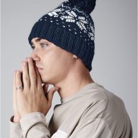 B456 Beechfield  Fair Isle SnowstarÂ® Beanie