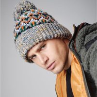 B458 Beechfield  Blizzard Bobble Beanie