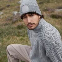 B446 Beechfield  Circular Patch Beanie