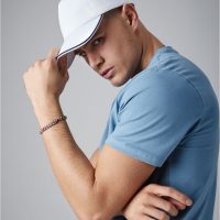 B25C Beechfield  Authentic 5 Panel Cap - Piped Peak