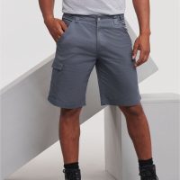 002M Russell Polycotton Twill Shorts