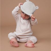 B340A Beechfield  Organic Baby Bear Beanie