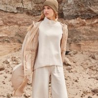 B376R Beechfield  Polylana Ribbed Beanie