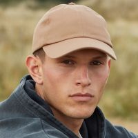 B652N Beechfield  Organic Cotton 6 Panel Dad Cap