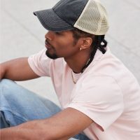 B672 Beechfield  6 Panel Vintage Trucker
