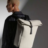 BG335 Bagbase Matte PU Roll-Top Backpack